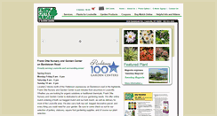 Desktop Screenshot of louisvillegardencenter.net